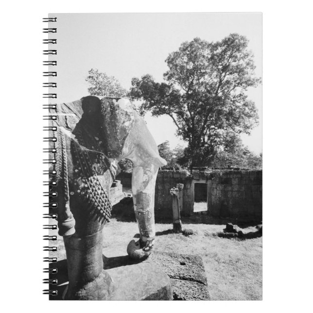 Angkor Cambodia, Pre Rup Temple 2 Spiral Notebook (Front)
