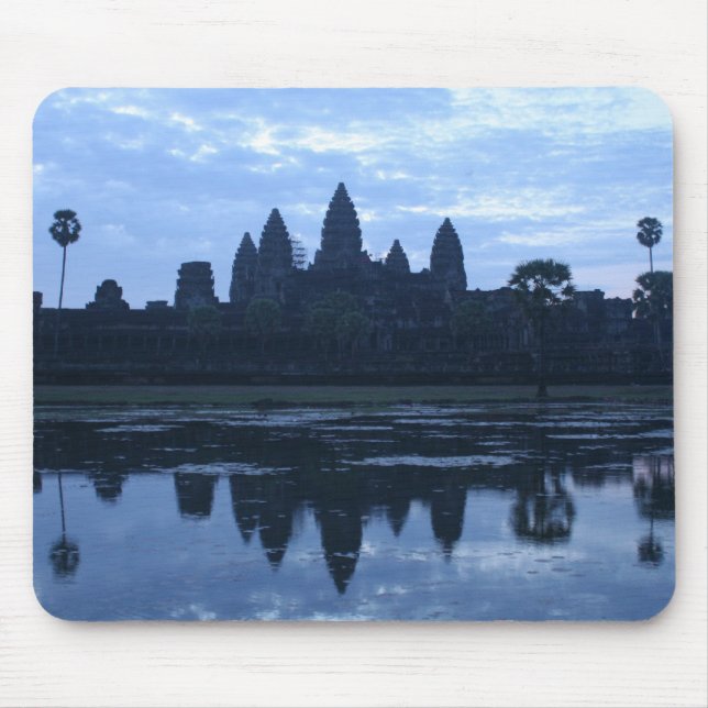 angkor wat blue mouse pad (Front)