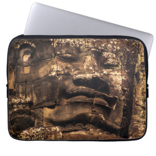 Angkor Wat Buddha Totem Laptop Sleeve