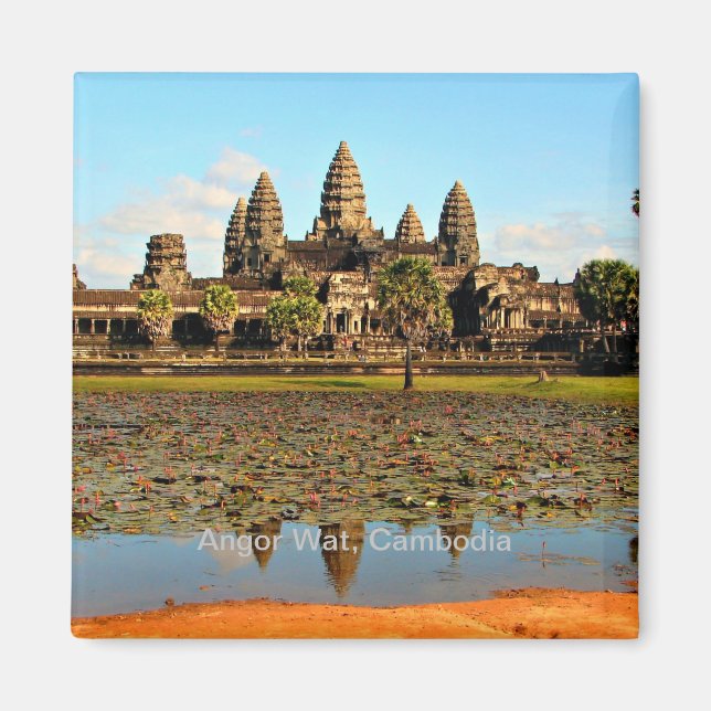 Angkor Wat, Cambodia Magnet (Front)