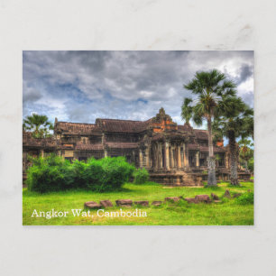 Angkor Wat Cambodia Postcard