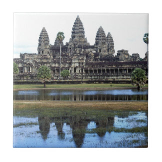 Angkor Wat Cambodia Temple Travel Photography Tile