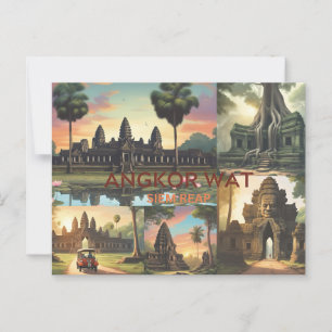 Angkor Wat postcard