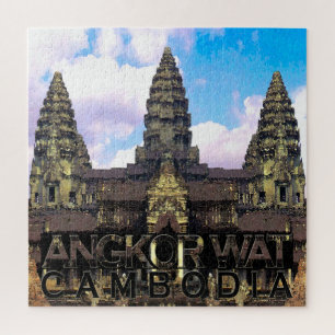 Angkor Wat Square Puzzle