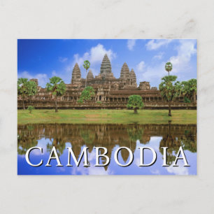 Angkor Wat Temple Kampuchea, Cambodia Postcard