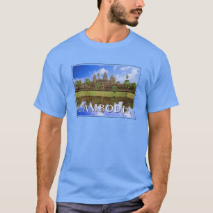 Angkor Wat Temple   Kampuchea, Cambodia T-Shirt