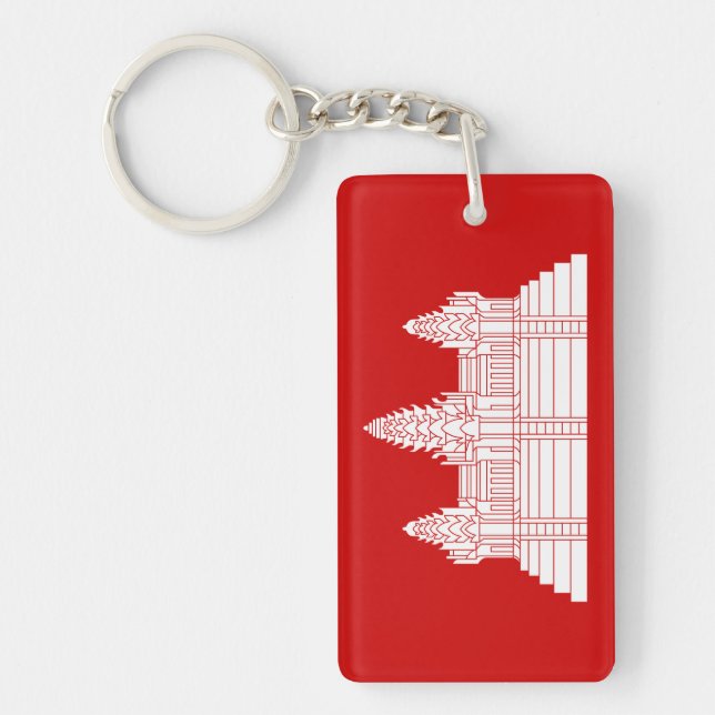 Angkor Wat Ver.2.0. Khmer Temple Key Ring (Front)