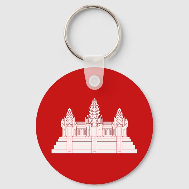 Angkor Wat Ver.2.0. Khmer Temple Key Ring (Front)