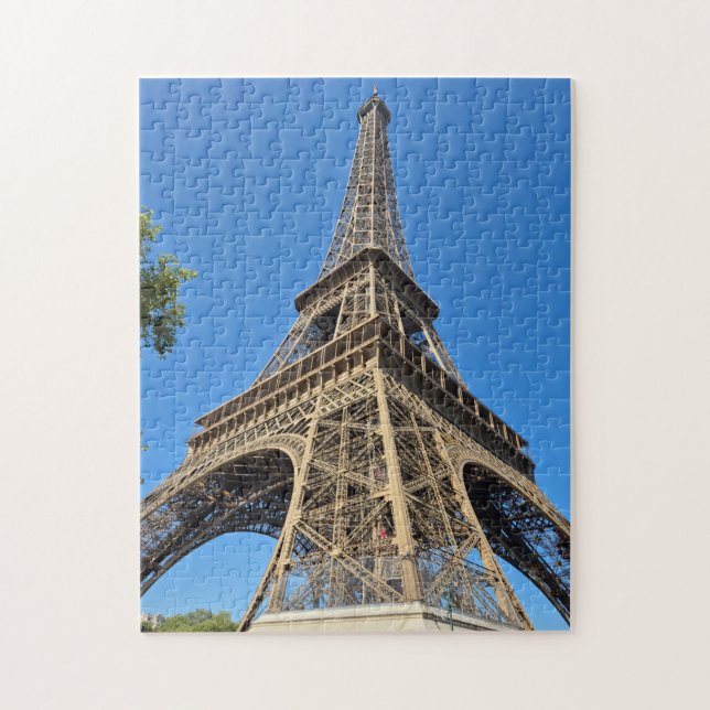 Angled Eiffel Tower Jigsaw Puzzle (Vertical)