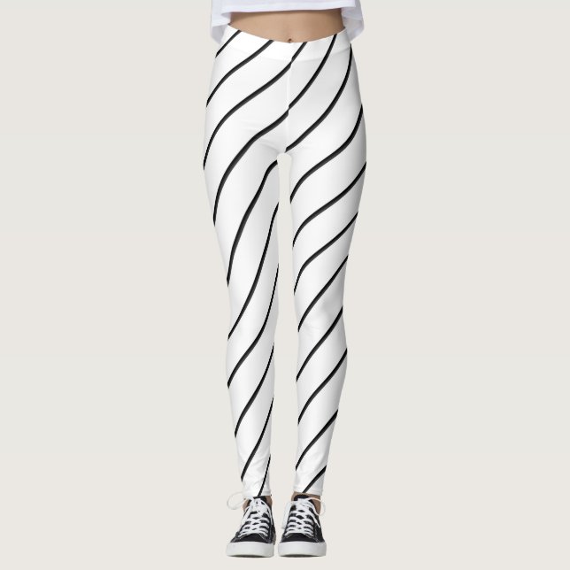 Angled Lines Leggings (Front)