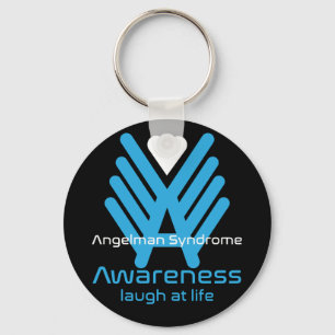Angleman Syndrome Awareness Key Ring