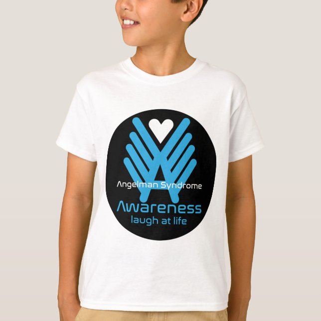 Angleman Syndrome Awareness T-Shirt (Front)