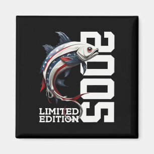 Angler 20th Birthday Fishing Limited Edition 2005  Magnet