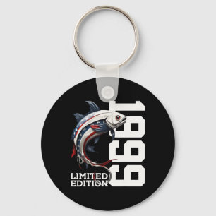 Angler Birthday Fishing Limited Edition 1999 Key Ring