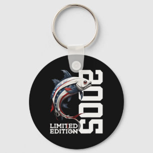 Angler Birthday Fishing Limited Edition 2005  Key Ring