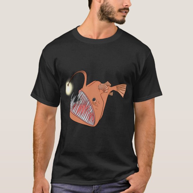 Angler Fish 1 T-Shirt (Front)
