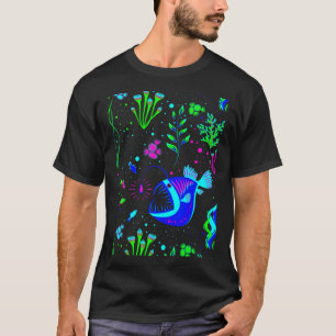 Angler Fish and small fishs T-Shirt