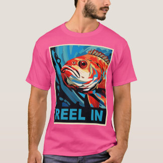 Angler Fisherman Fishing Gifts Men Women Kids Fish T-Shirt