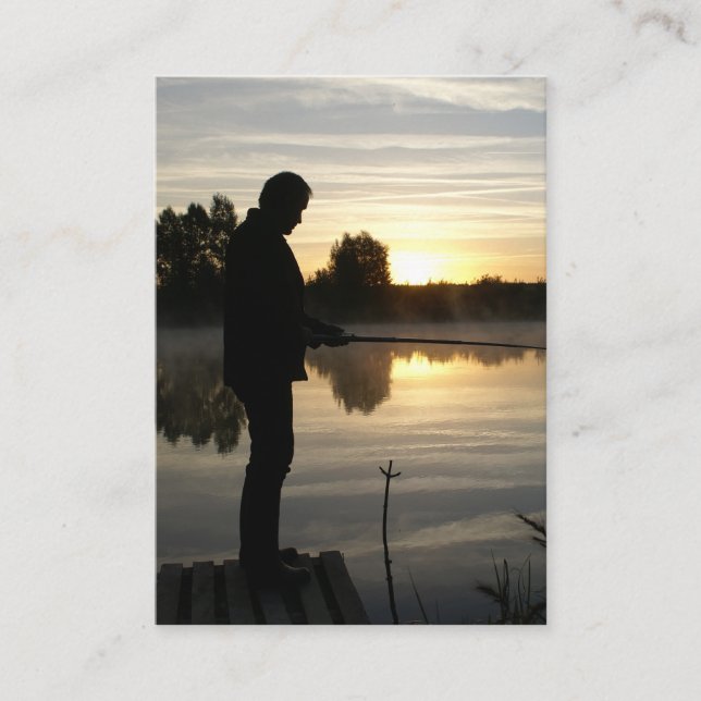 Angler morning advice card (Front)