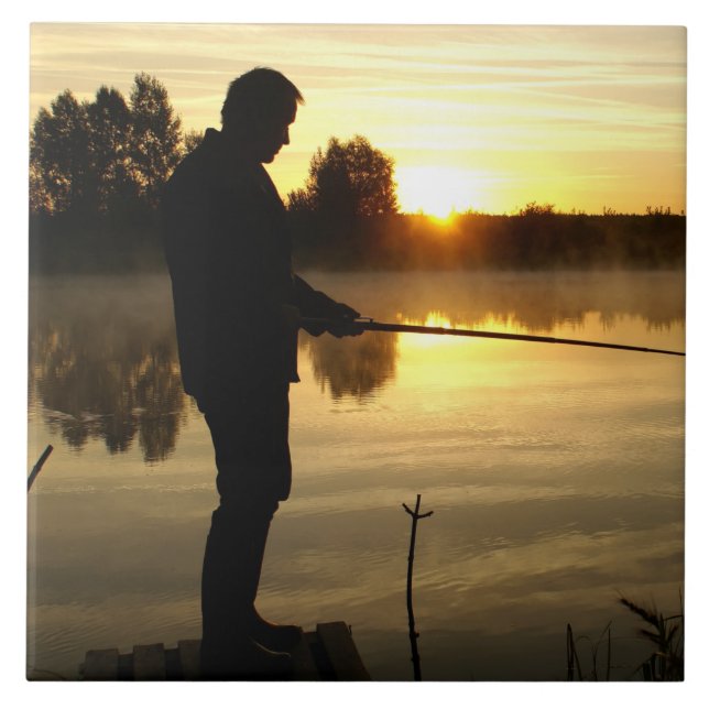 Angler morning tile (Front)