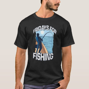 Angler Rod Fishing Sport Fishing Deep Sea Fishing T-Shirt