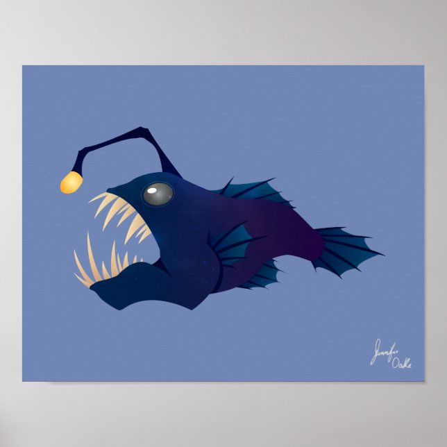 Anglerfish 11x14 Poster (Front)