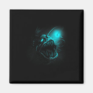 Anglerfish Deep Sea Creatures Angler Fish Ocean Se Magnet