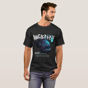 Anglerfish is My Spirit Animal - Dark Sea Predator T-Shirt