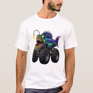 Anglerfish Monster Truck T-Shirt