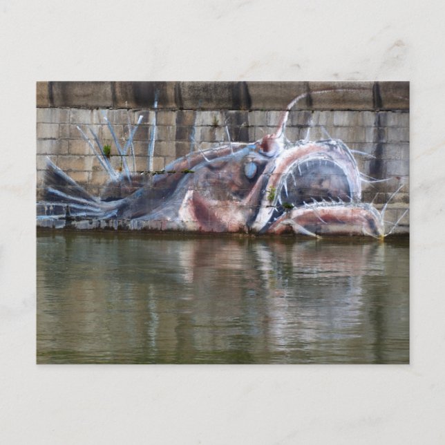 Anglerfish Postcard (Front)