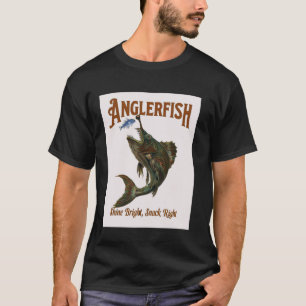 Anglerfish Shirt. Fishermen and Anglers. Ocean Lov T-Shirt
