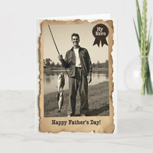 Anglers Sweet Fathers Day Card