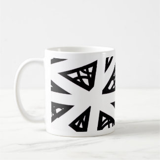 Angles In Black and White Coffee Mug