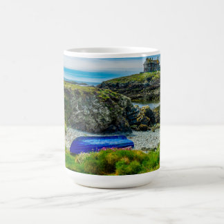 Anglesey Blue Boat 11 oz or 15 oz mug