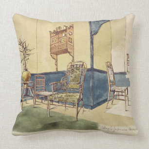 Anglo Japanese style furniture designs by Edward W Cushion