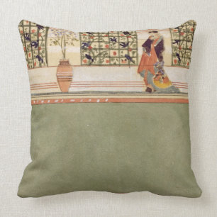 Anglo-Japanese Wall Design, c.1860 (w/c & pencil o Cushion