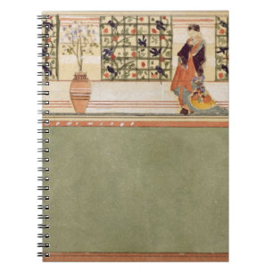 Anglo-Japanese Wall Design, c.1860 (w/c & pencil o Spiral Notebook