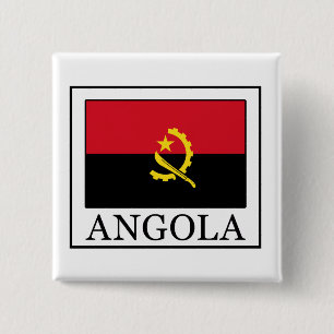 Angola 15 Cm Square Badge