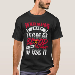 Angola Angolan Roots Angolan Heritage Proud Angola T-Shirt