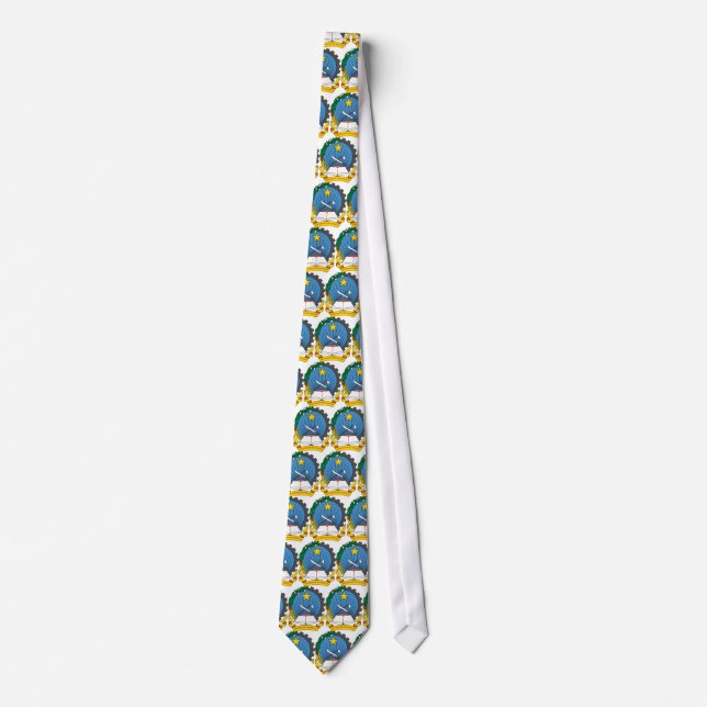 angola emblem tie (Front)
