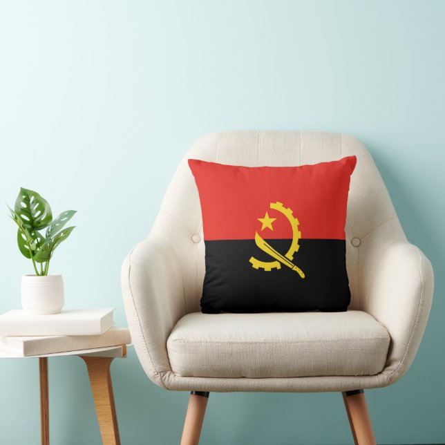 Angola flag cushion (Chair)
