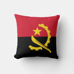 Angola Flag Cushion