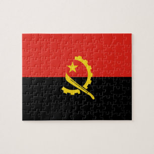 Angola flag jigsaw puzzle