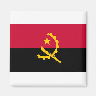 Angola Flag Magnet