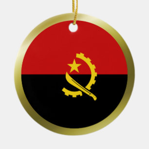 Angola Flag Ornament