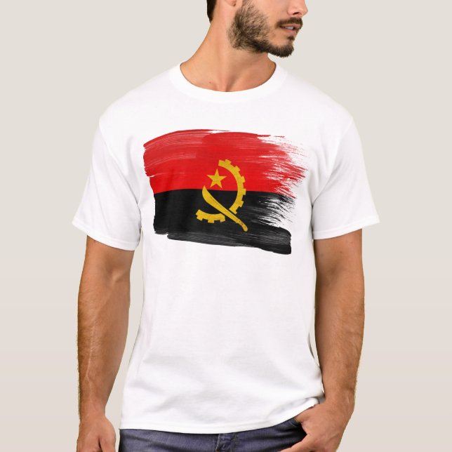 Angola Flag T-Shirt (Front)