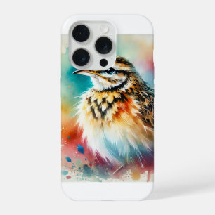 Angola Lark 210724AREF109 - Watercolor iPhone 15 Pro Case