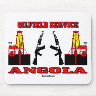 Angola Oilfield Service,Oil,Rigs,Mousepad,Gift Mouse Pad