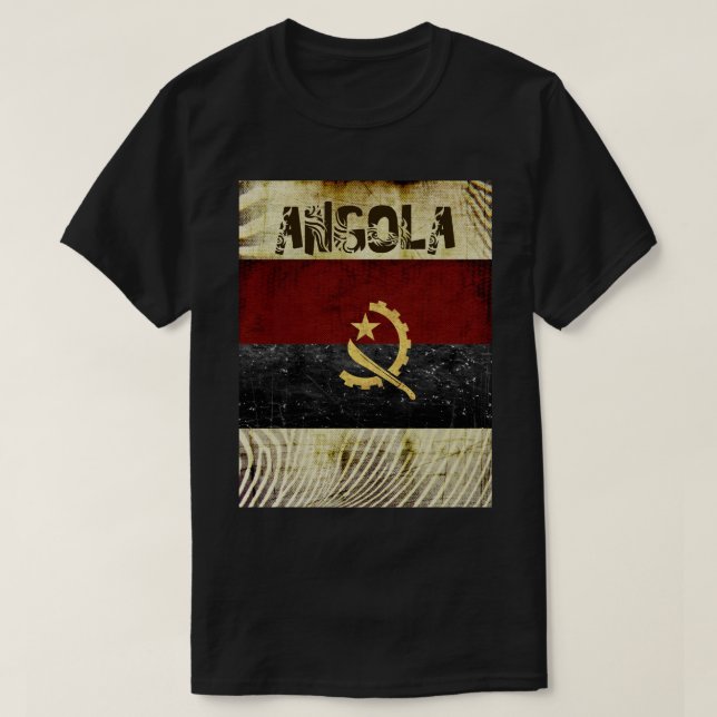 Angola T-Shirt Souvenir (Design Front)