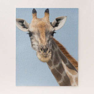 Angolan Giraffe Portrait Jigsaw Puzzle